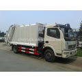 2015 Dongfeng 6000L mini garbage truck, 4x2 refuse truck euro 3